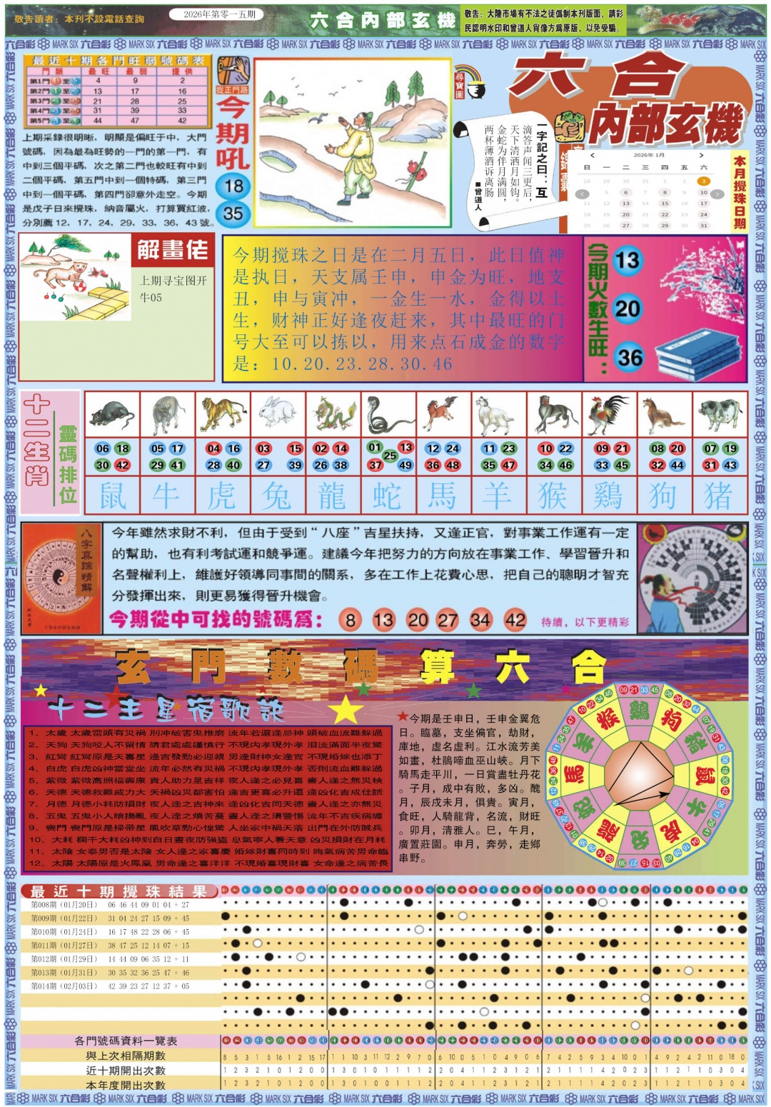 015期六合内部玄机A[图]